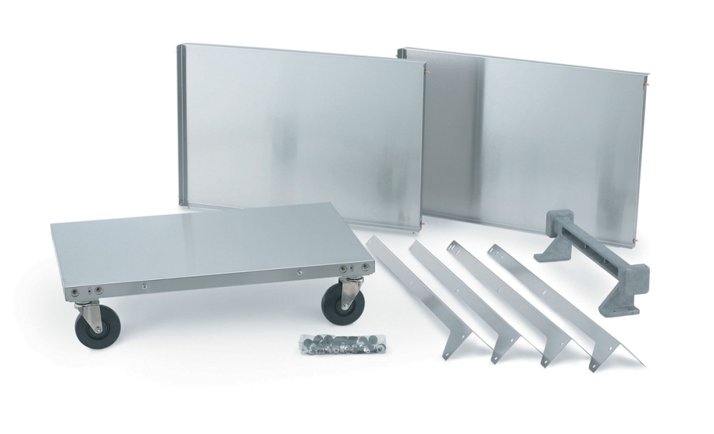 Vollrath Knocked Down Stainless Steel Utility Cart, 400 Pound Capacity.