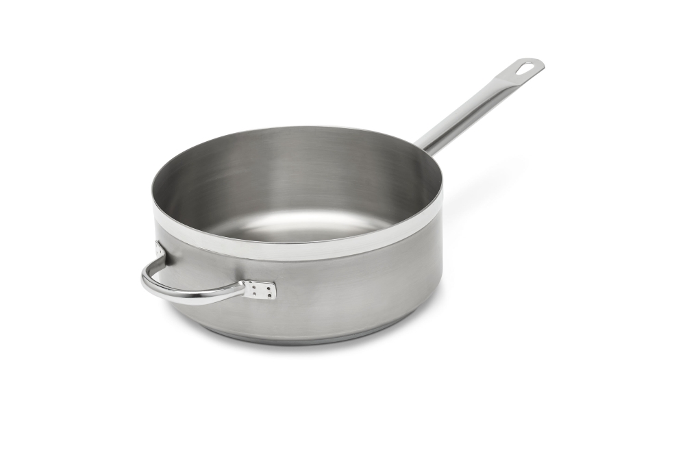 Vollrath Centurion 18-8 Stainless Steel Heavy Duty Saute Pan, 7 Quart.