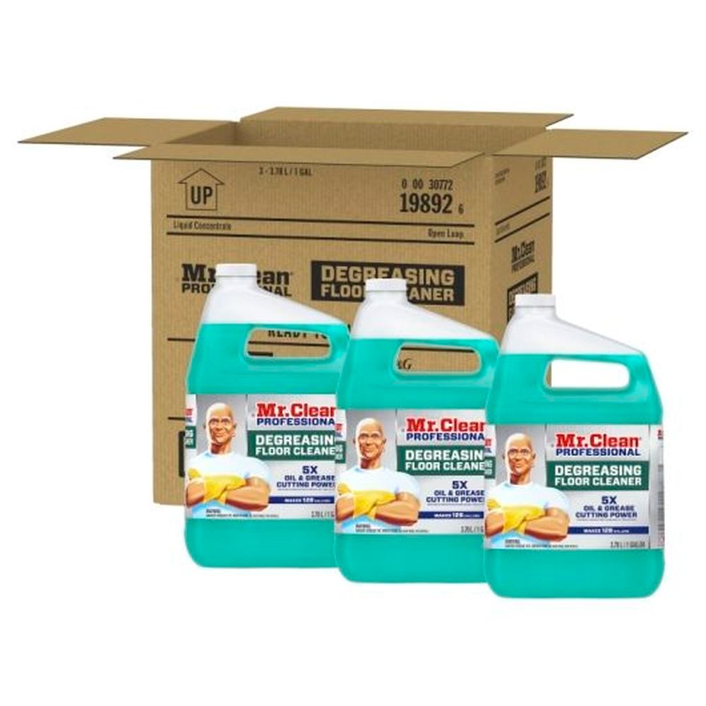 Mr. Clean Professional Degreasing Floor Cleaner, 1 Gallon -- 3 Per Case