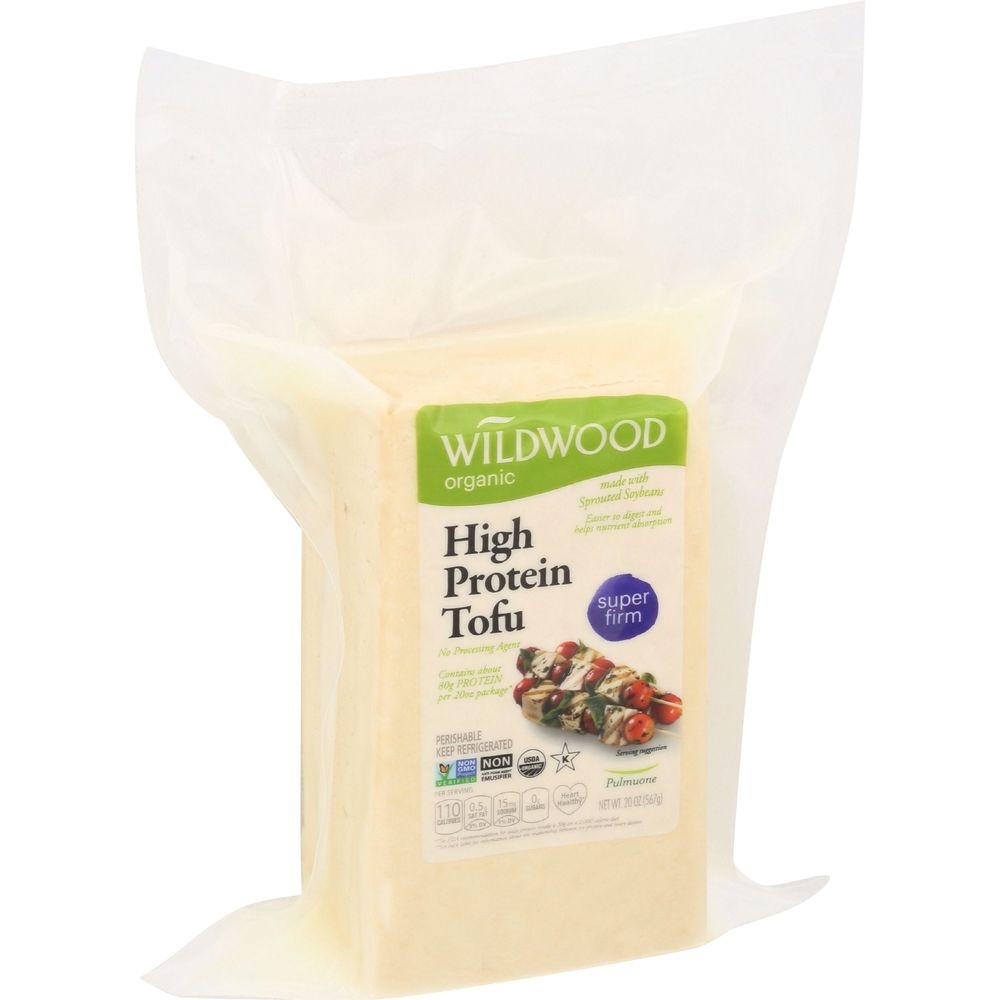 Wildwood Natural Foods Organic Super Firm High Protein Tofu, 16 Ounce -- 6 per case