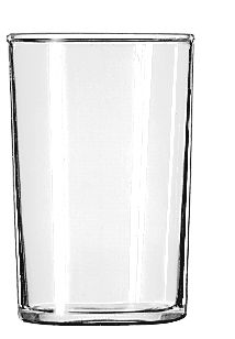 Libbey 58 Straight Sided Seltzer, 6 Ounce -- 72 Per Case