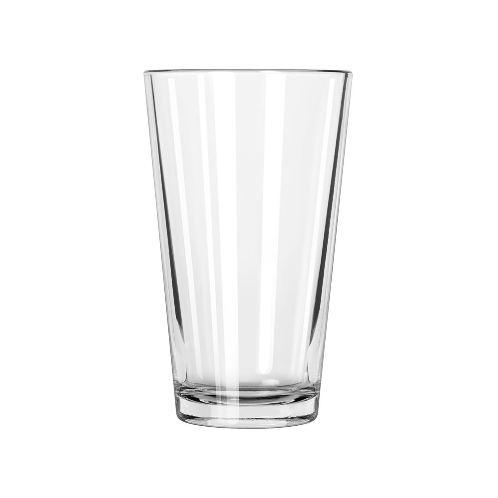 Libbey 1639ht Glass Restaurant Basics 16 Ounce Servware Mixing Glass Tumbler -- 24 Per Case