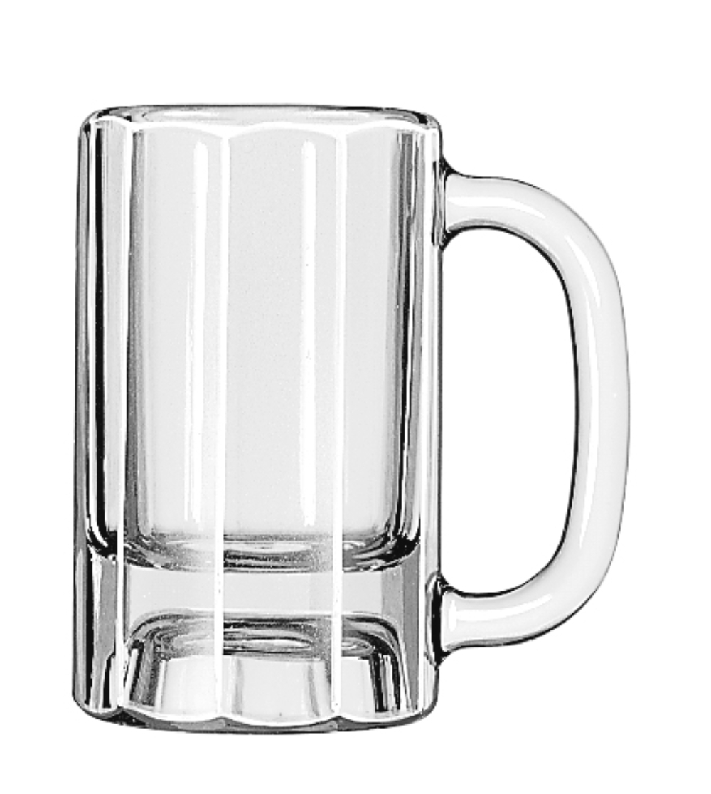 Libbey 5019 Paneled Mug - Capacity: 10Oz. -- 12 Per Case