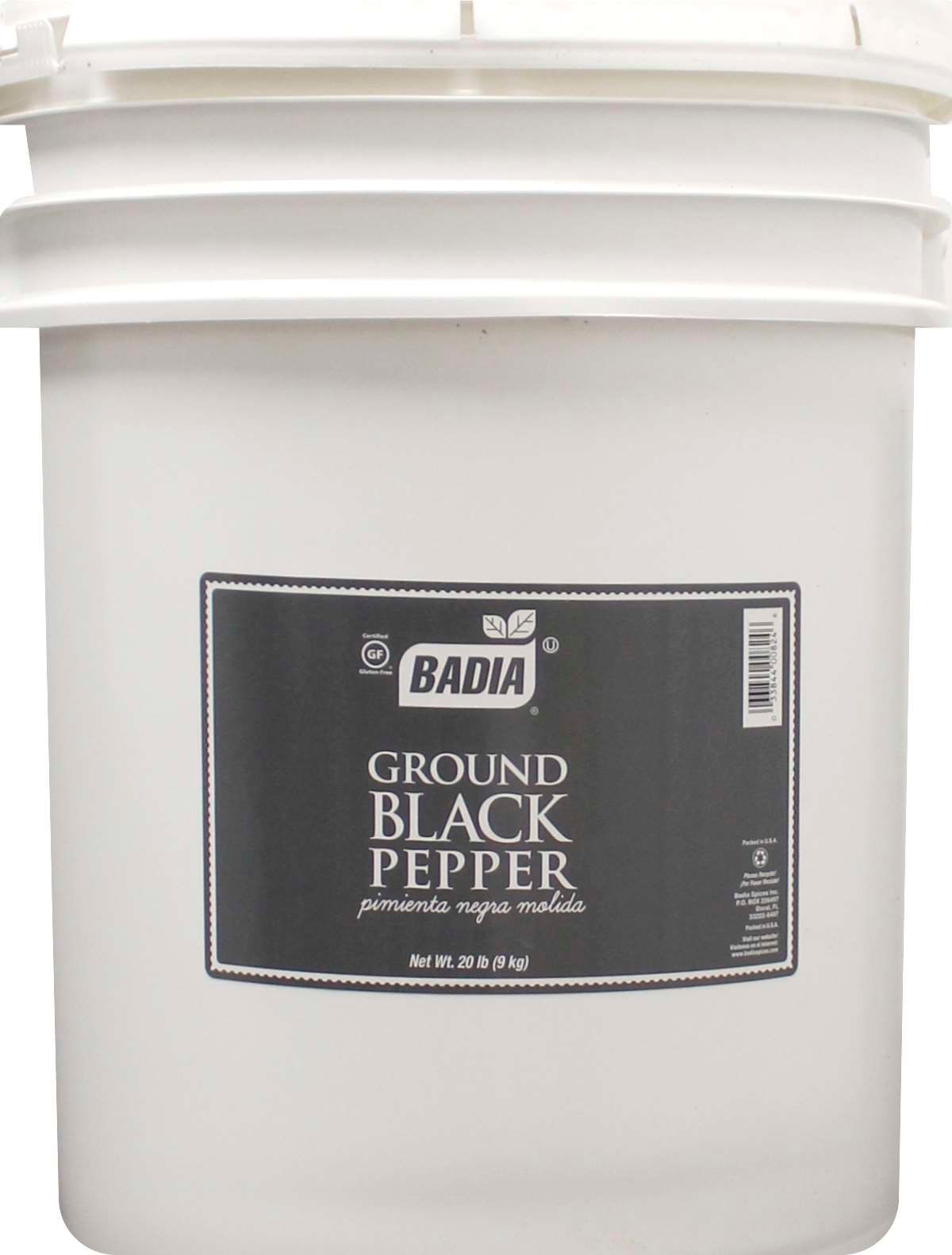 Badia Ground Black Pepper, 20 Pound