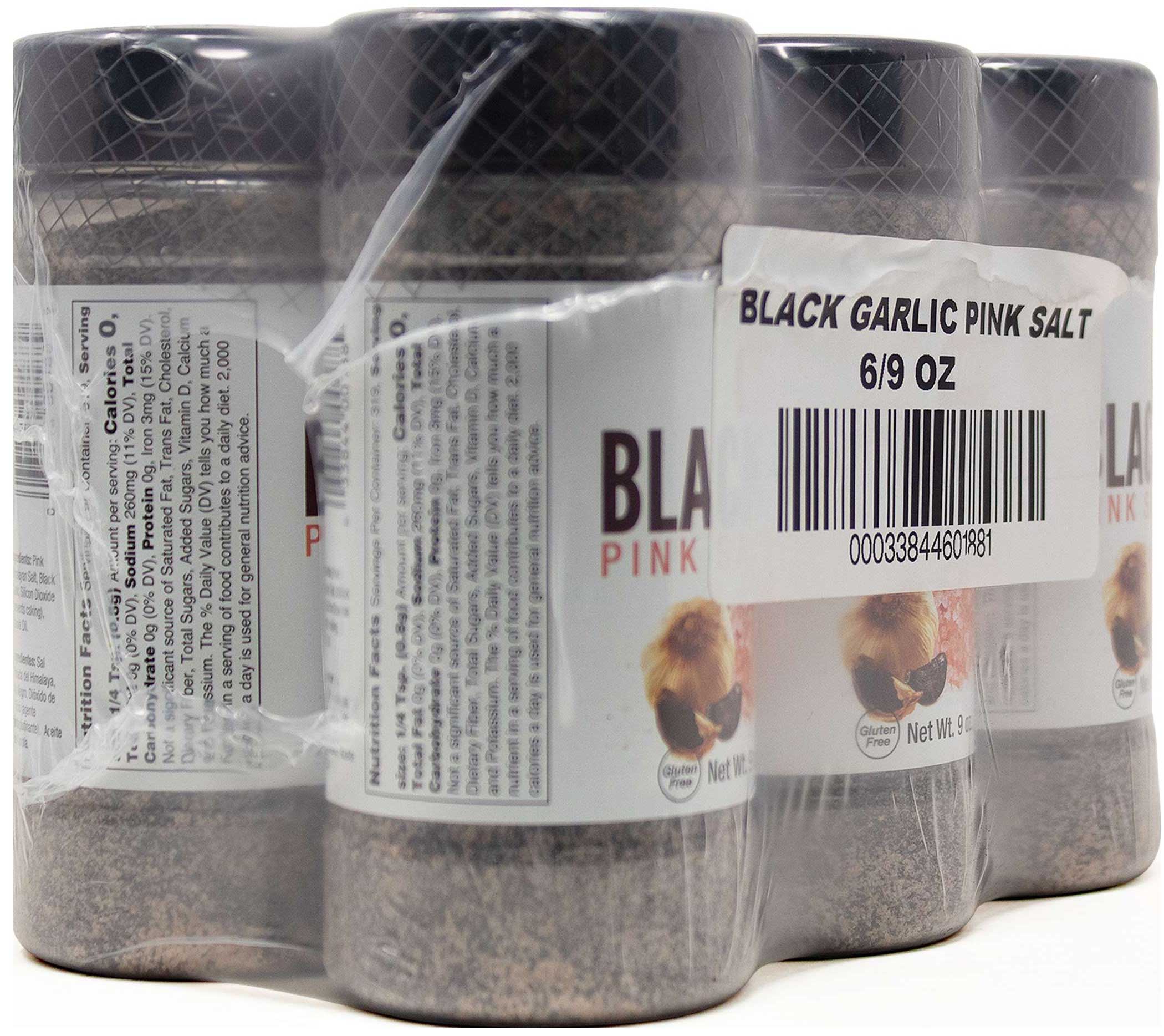 Badia Black Garlic Pink Salt, 9 Ounce -- 6 per case