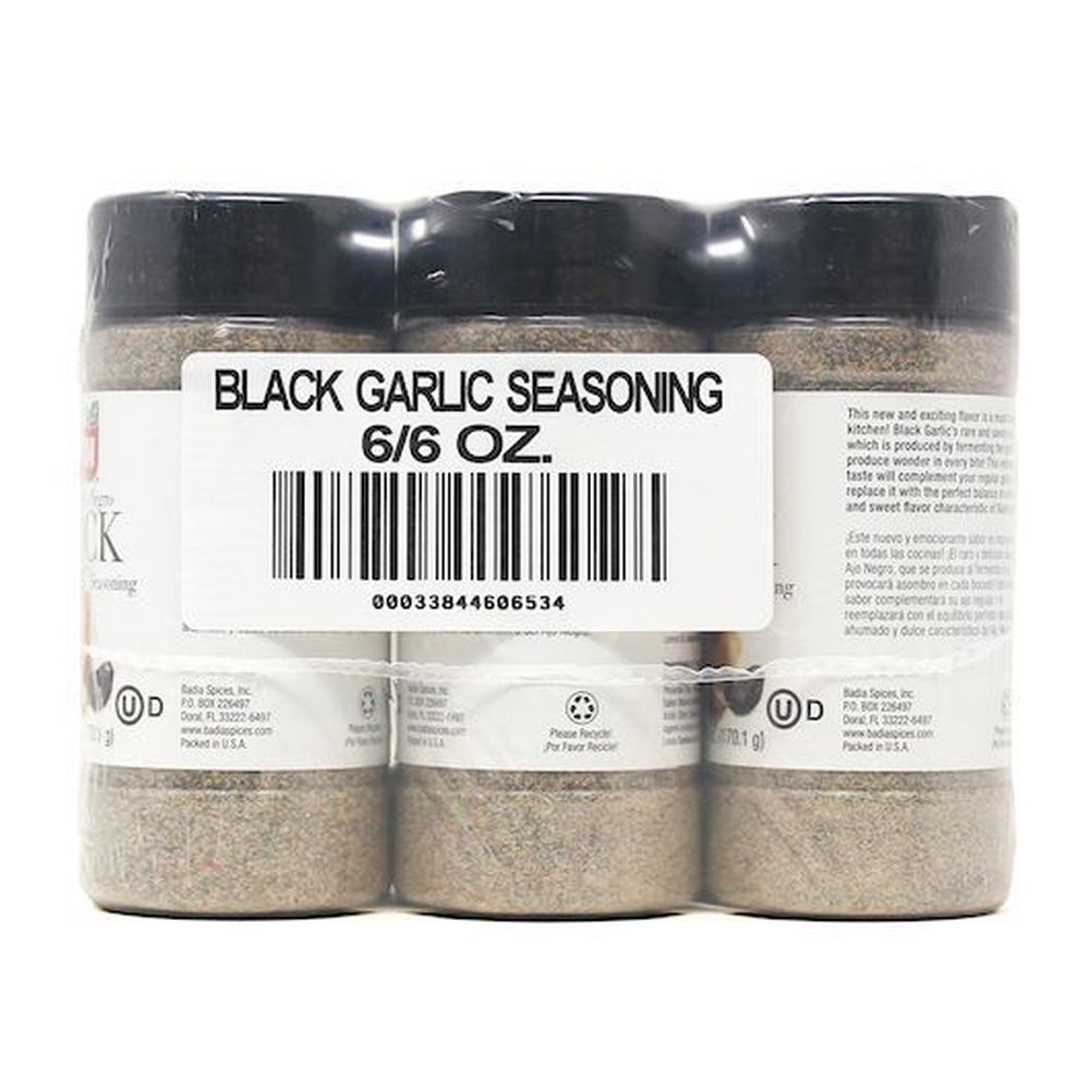 Badia Black Garlic Seasoning, 6 Ounce -- 6 per case