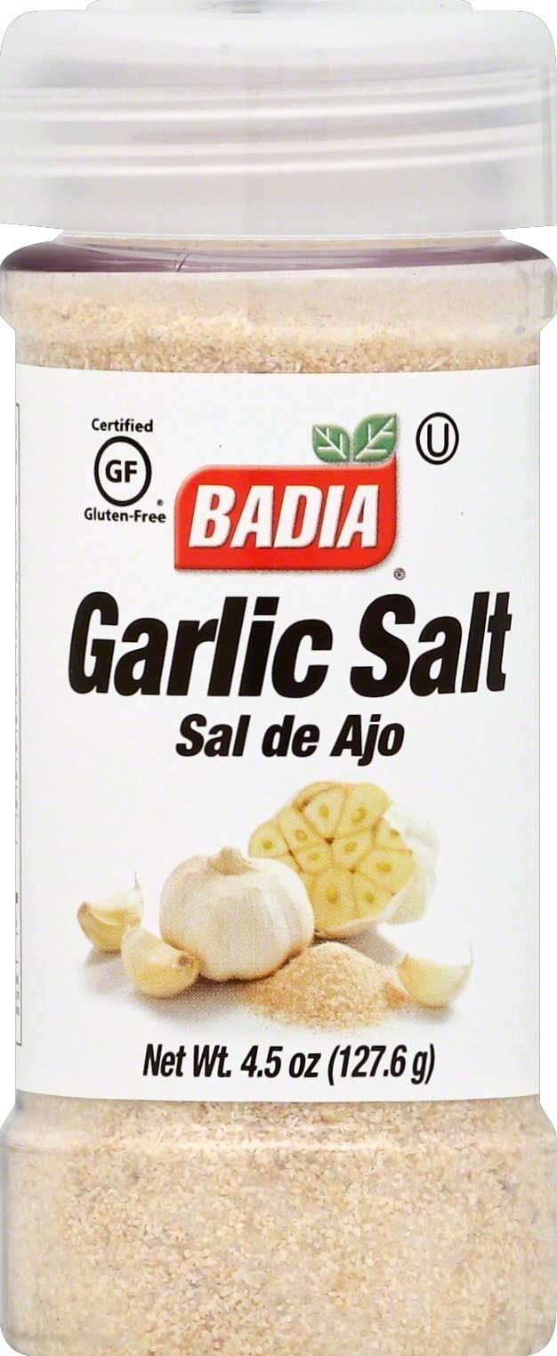 Badia Garlic Salt, 4.5 Ounce -- 8 Per Case