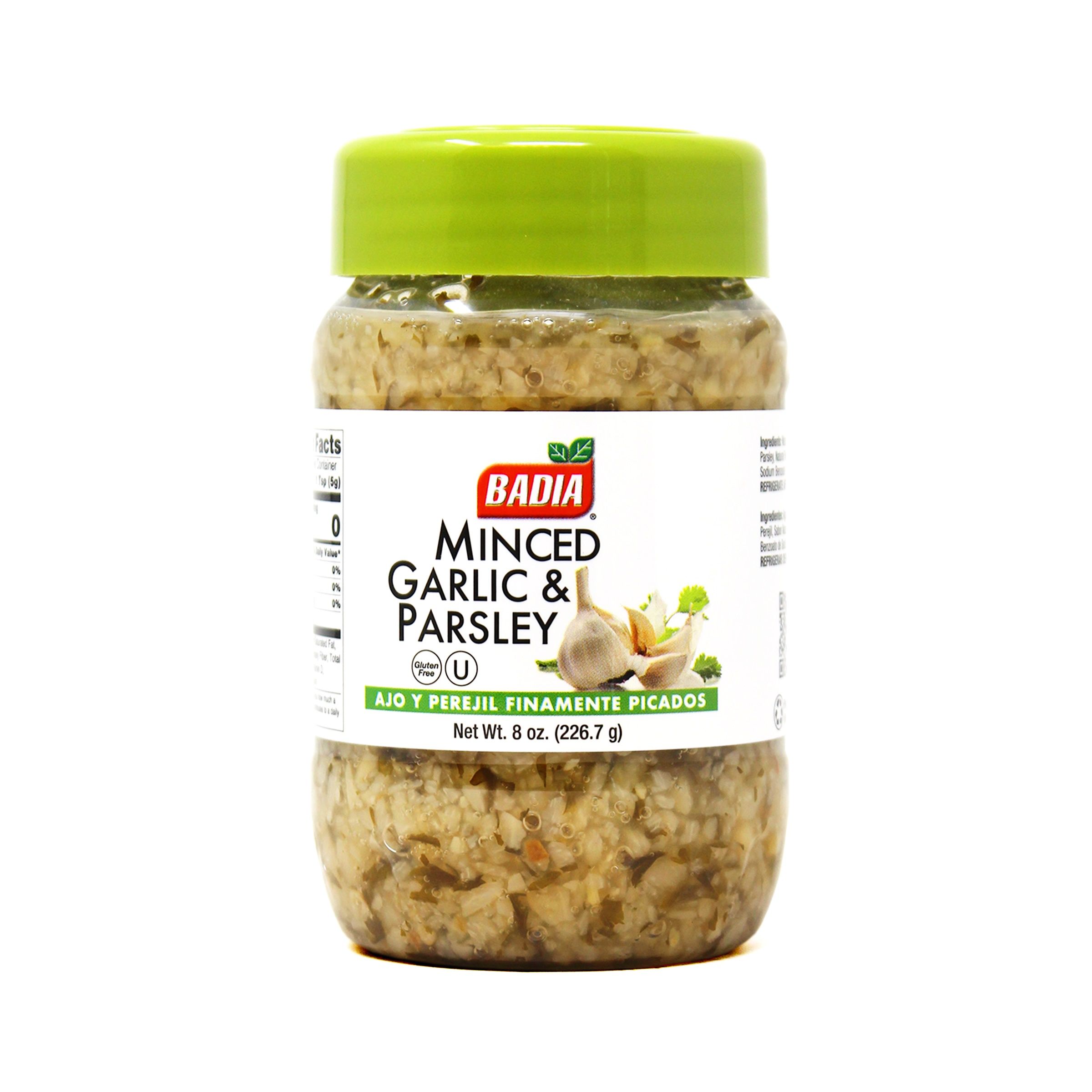 Badia Minced Garlic and Parsley, 8 Ounce -- 12 per case