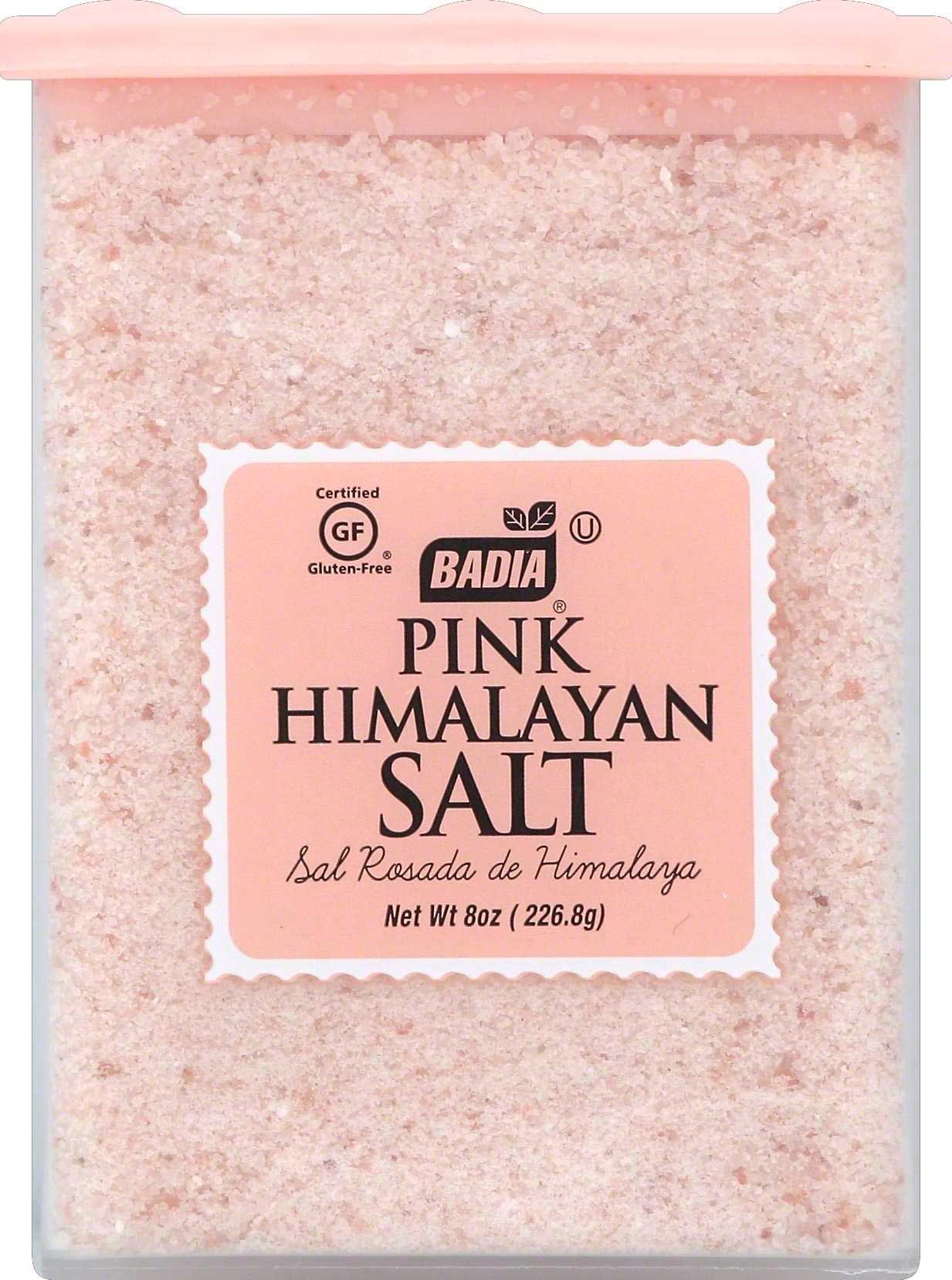 Badia Pink Himalayan Salt, 8 Ounce -- 12 Per Case