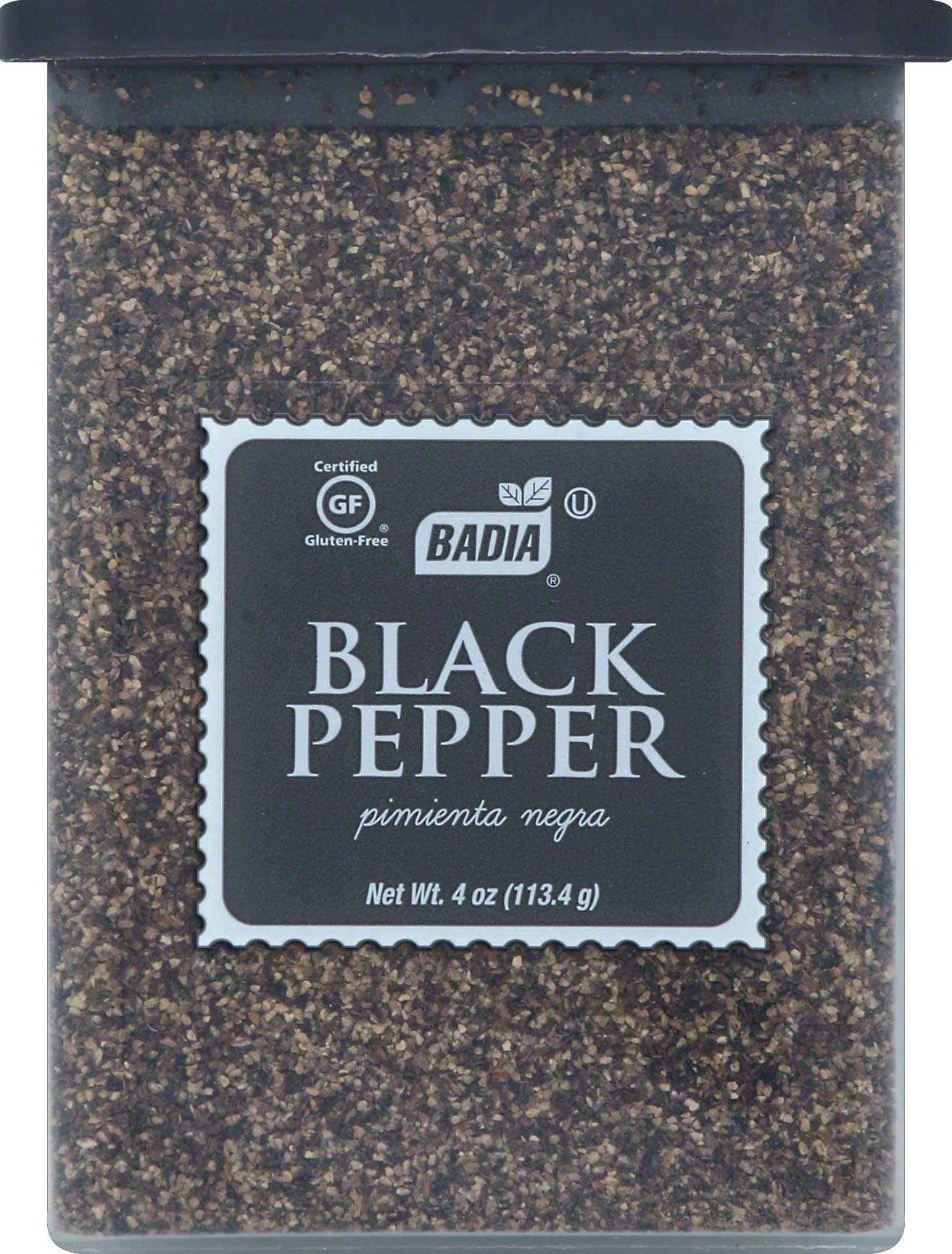 Badia Ground Black Pepper, 4 Ounce -- 12 Per Case