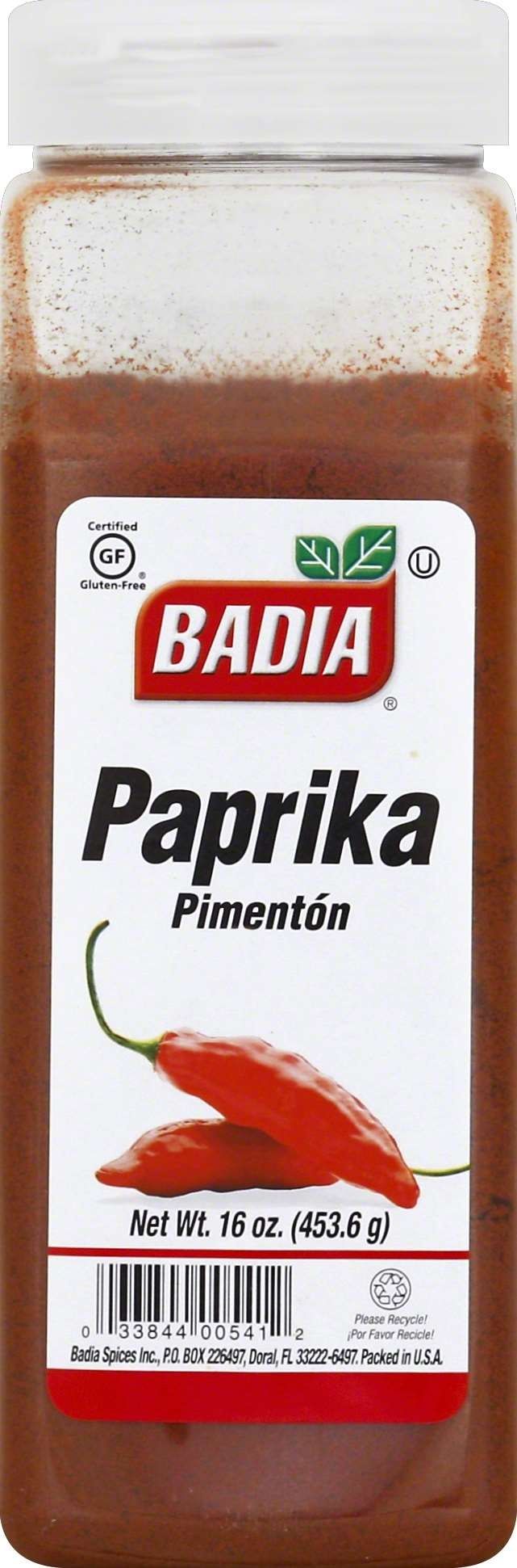 Badia Paprika, 16 Ounce Bottle -- 6 Per Case