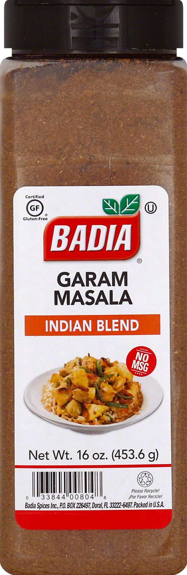 Badia Indian Blend Garam Masala, 16 Ounce -- 6 Per Case