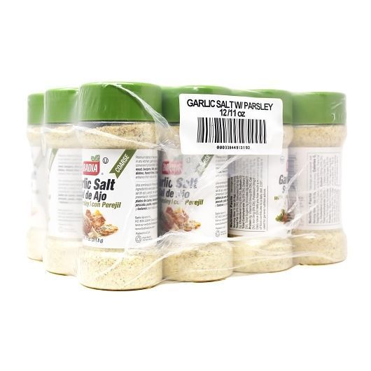 Badia Garlic Salt With Parsley, 11 Ounce -- 12 Per Case