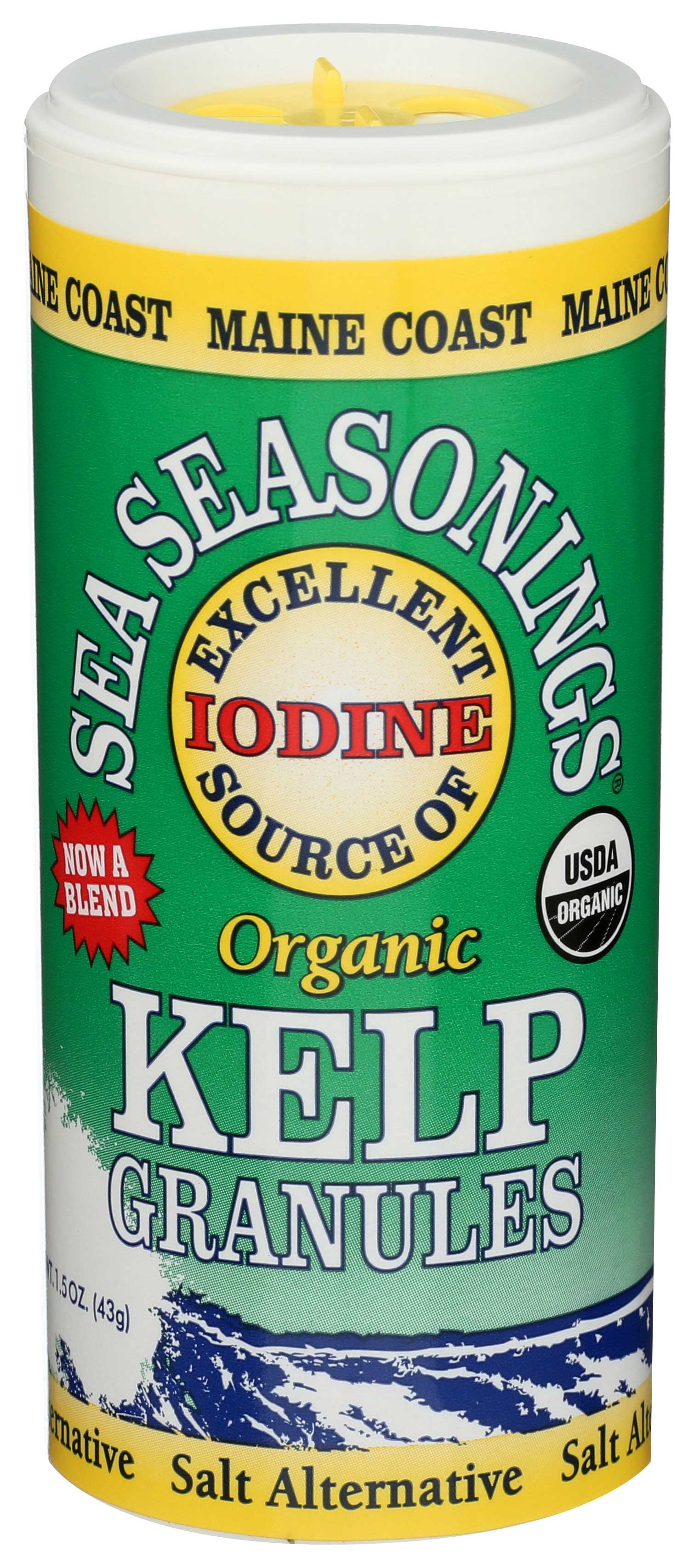 Maine Coast Organic Kelp Granules Sea Seasoning, 1.5 Ounce