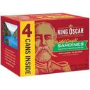 King Oscar Wild Caught Sardines in Extra Virgin Olive Oil, 15 Ounce -- 6 per case