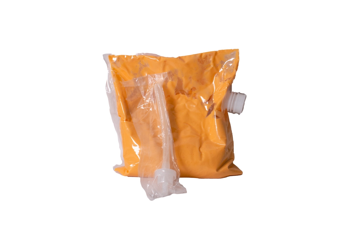 Gehls Sharp Cheddar Cheese Sauce with Hose, 80 Ounce -- 4 per case.