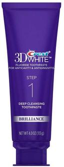Crest 3D White Brilliance Whitening Toothpaste -- 4 per case