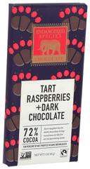 Endangered Species Chocolate Dark Chocolate with Raspberry Bar, 3 Ounce -- 12 per case.