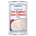 Single LeGout New England Clam Chowder Condensed Canned Soup, 51 Ounce