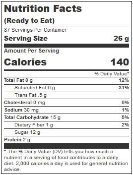 Cookies United Vanilla Florentine Cookie, 5 Pound