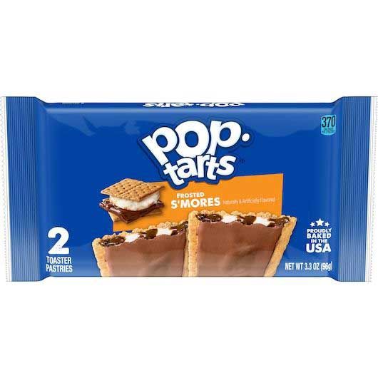Kellogg Pop-tart Frosted Open And Fold Display Smores Pastry, 3.3 Ounce -- 72 Per Case
