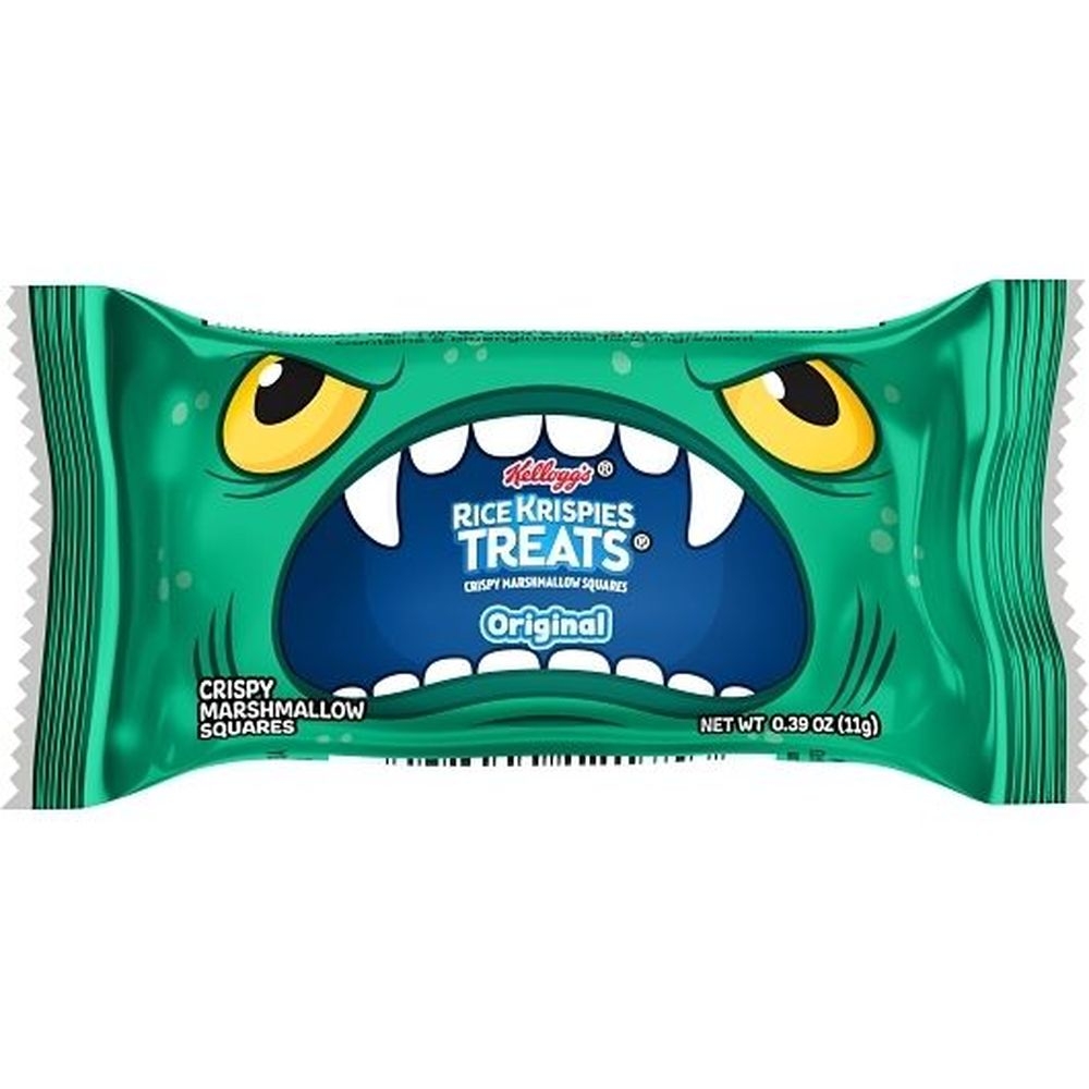 Kelloggs Rice Krispies Treats Original Crispy Mini Marshmallow Squares, 0.39 Ounce -- 240 per case