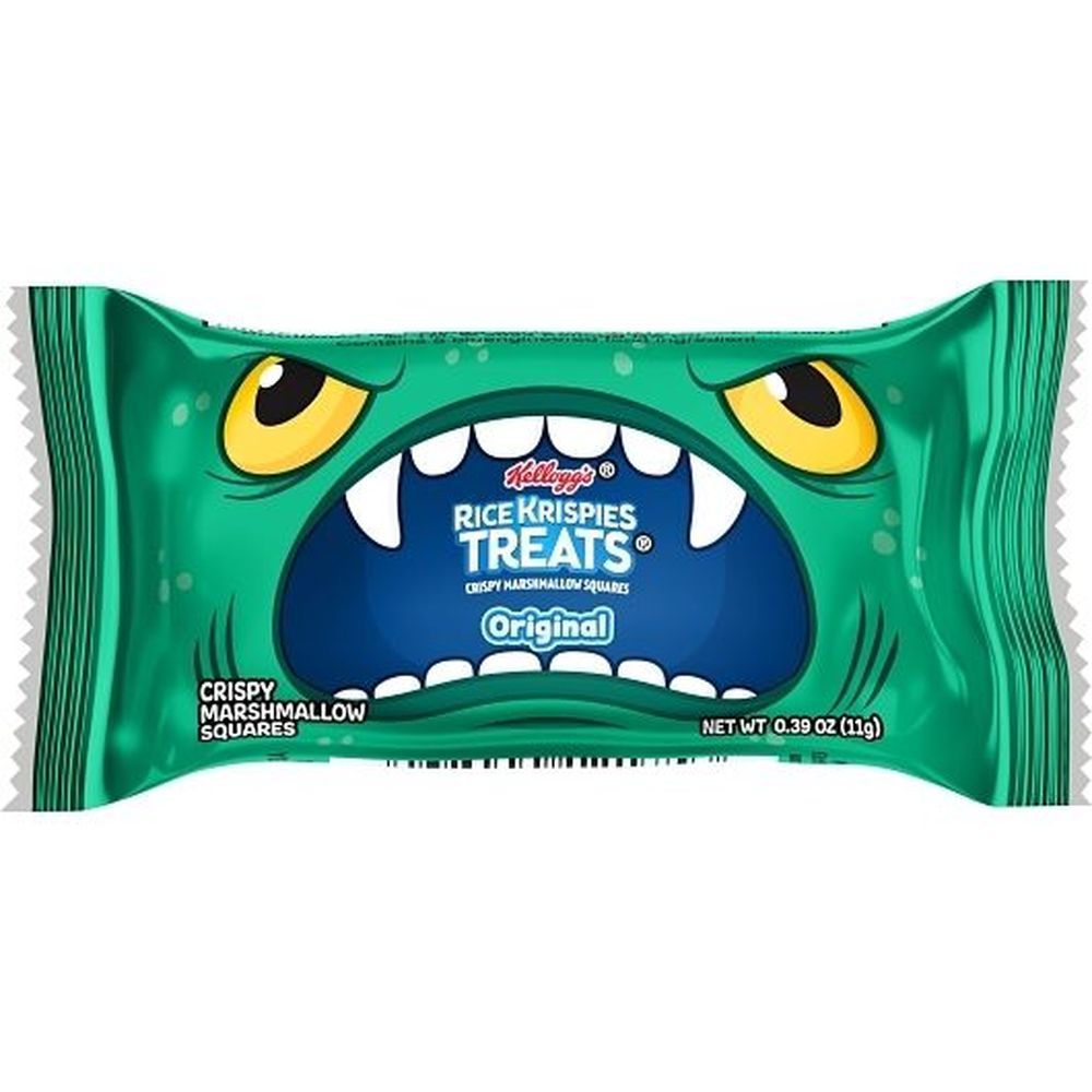 Kellogg's Rice Krispies Treats Original Crispy Mini Marshmallow Squares, 0.39 Ounce -- 240 Per Case