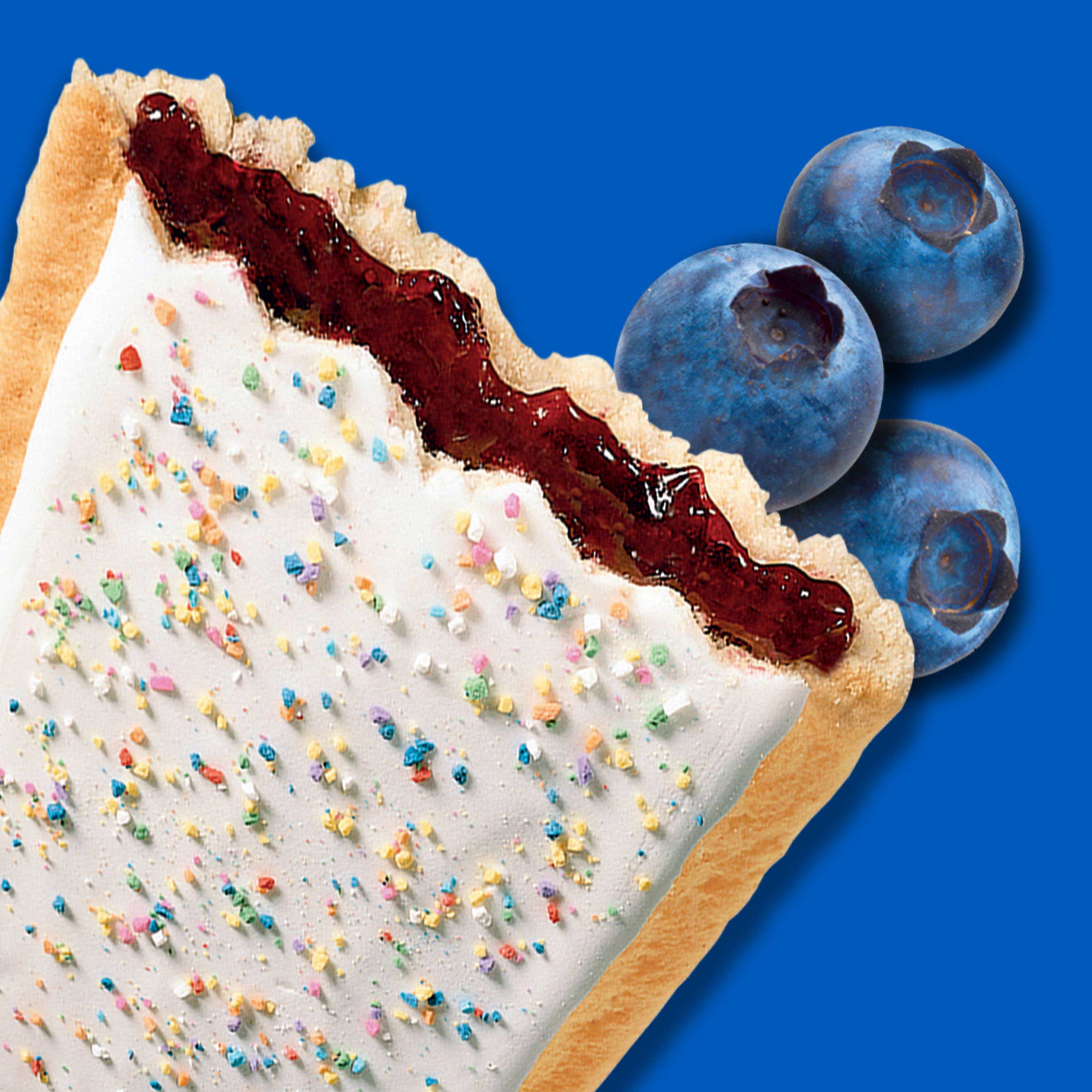 Pop-tarts Whole Grain Frosted Blueberry, 3.53 Ounce -- 72 Per Case