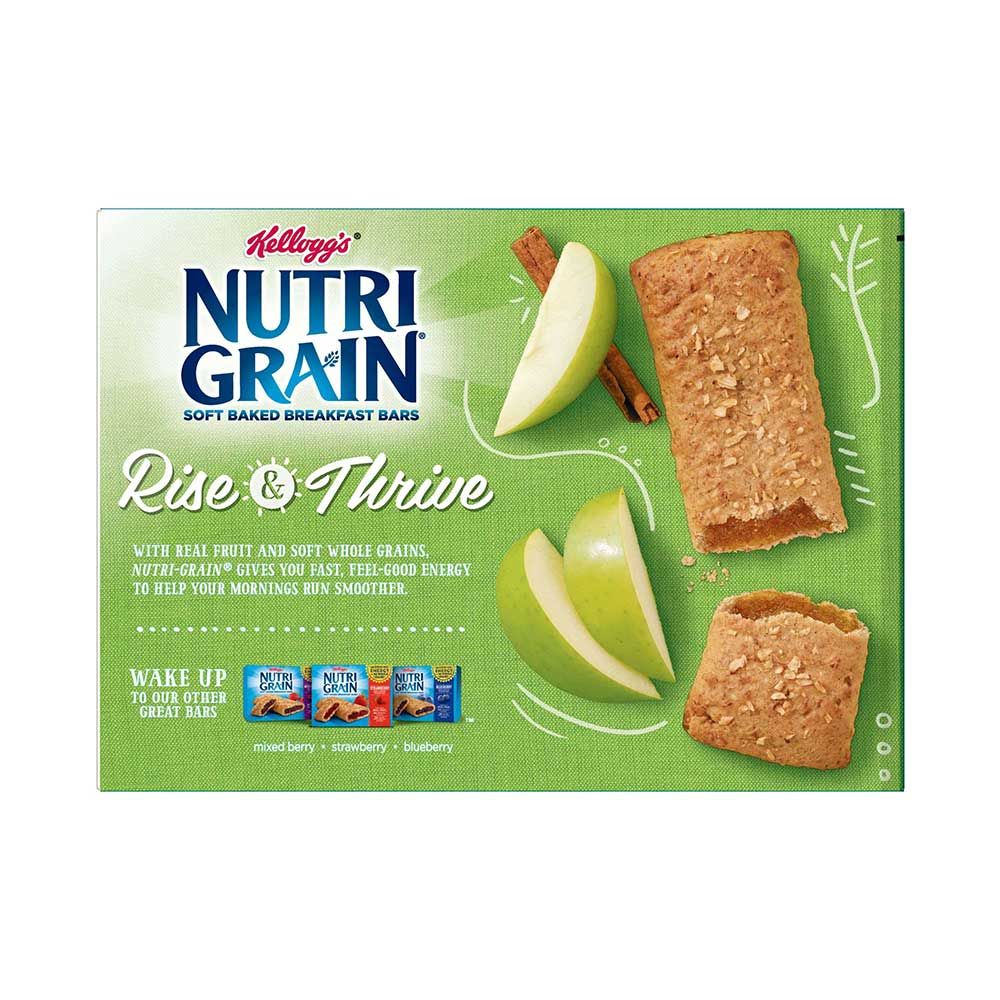 Nutri-grain Apple Cinnamon Filled Cereal Bar, 10.4 Ounce Box, 8 Bars Per Box -- 12 Per Case