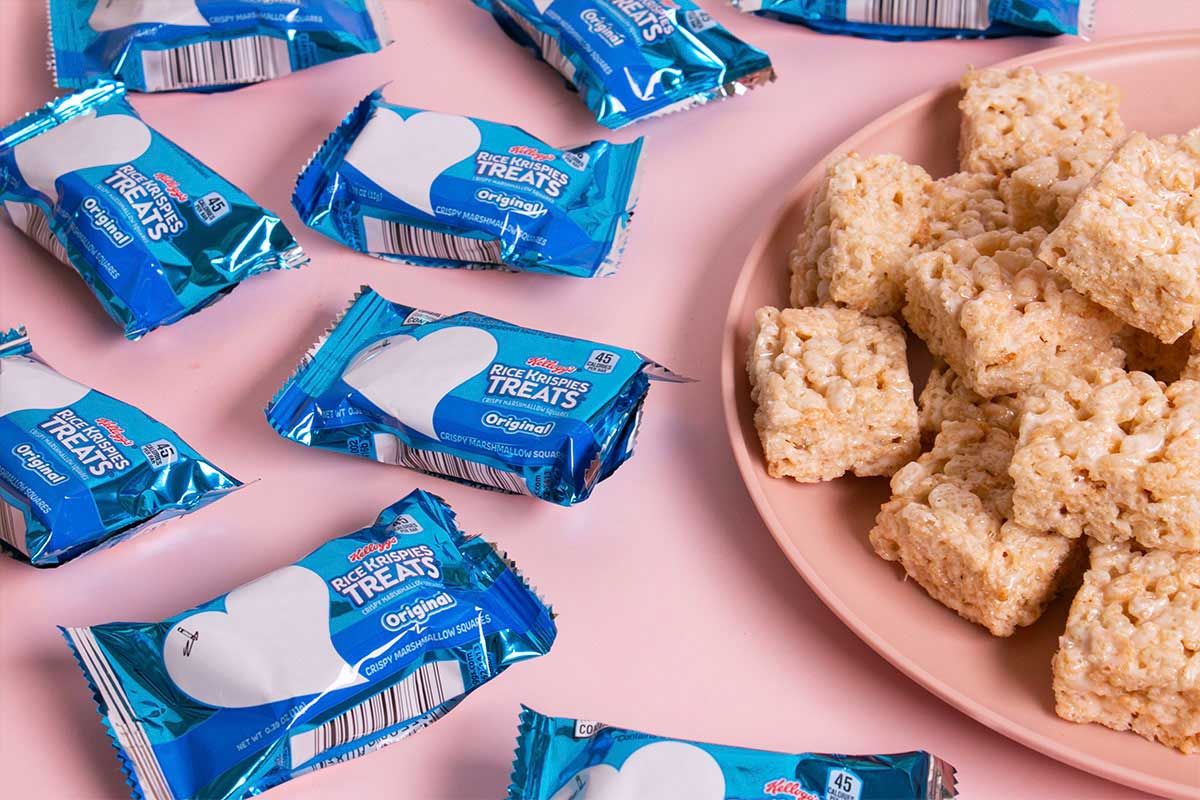 Rice Krispies Treats Original Mini-square Cereal, 0.39 Ounce -- 600 Per Case
