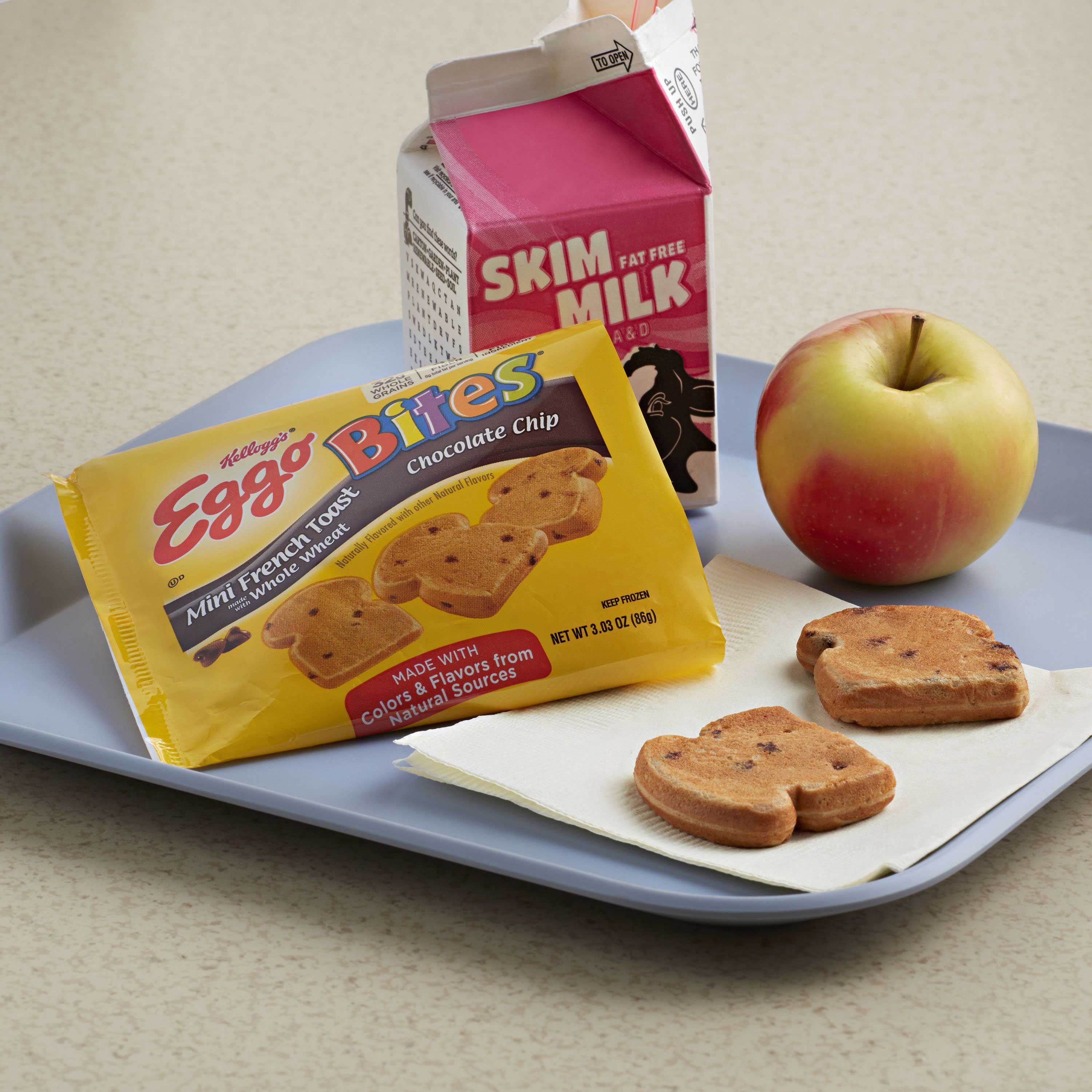 Eggo Minis Chocolate Chip French Toast, 3.03 Ounce -- 72 Per Case