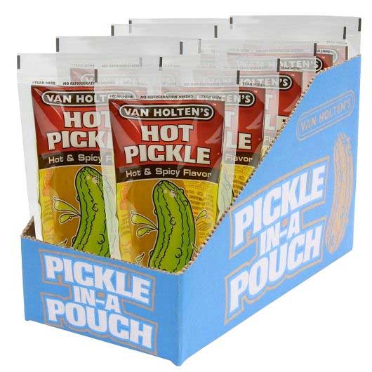 Van Holtens Large Hot and Spicy Pickle -- 12 per case