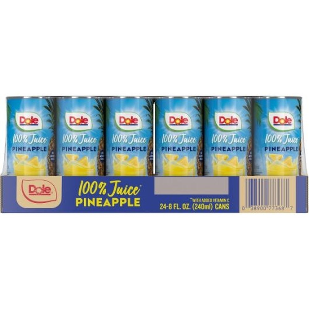 Dole 100 Percent Pineapple Juice, 13.44 Pound