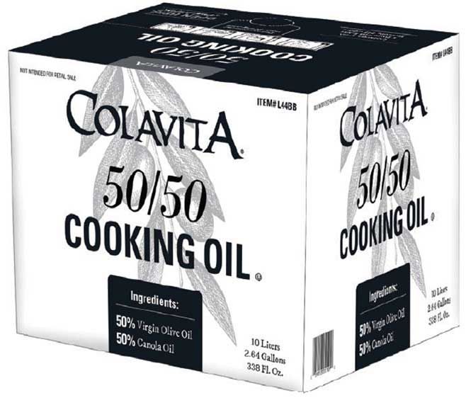 Colavita 50/50 Canola And Virgin Olive Oil Blend, 10 Liter