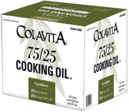 Colavita Canola 75/25 Virgin Olive Oil Blend, 10 Liter