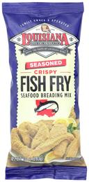 Louisiana Fish Fry Seasoned - 10 ounce  -- 12 per case.