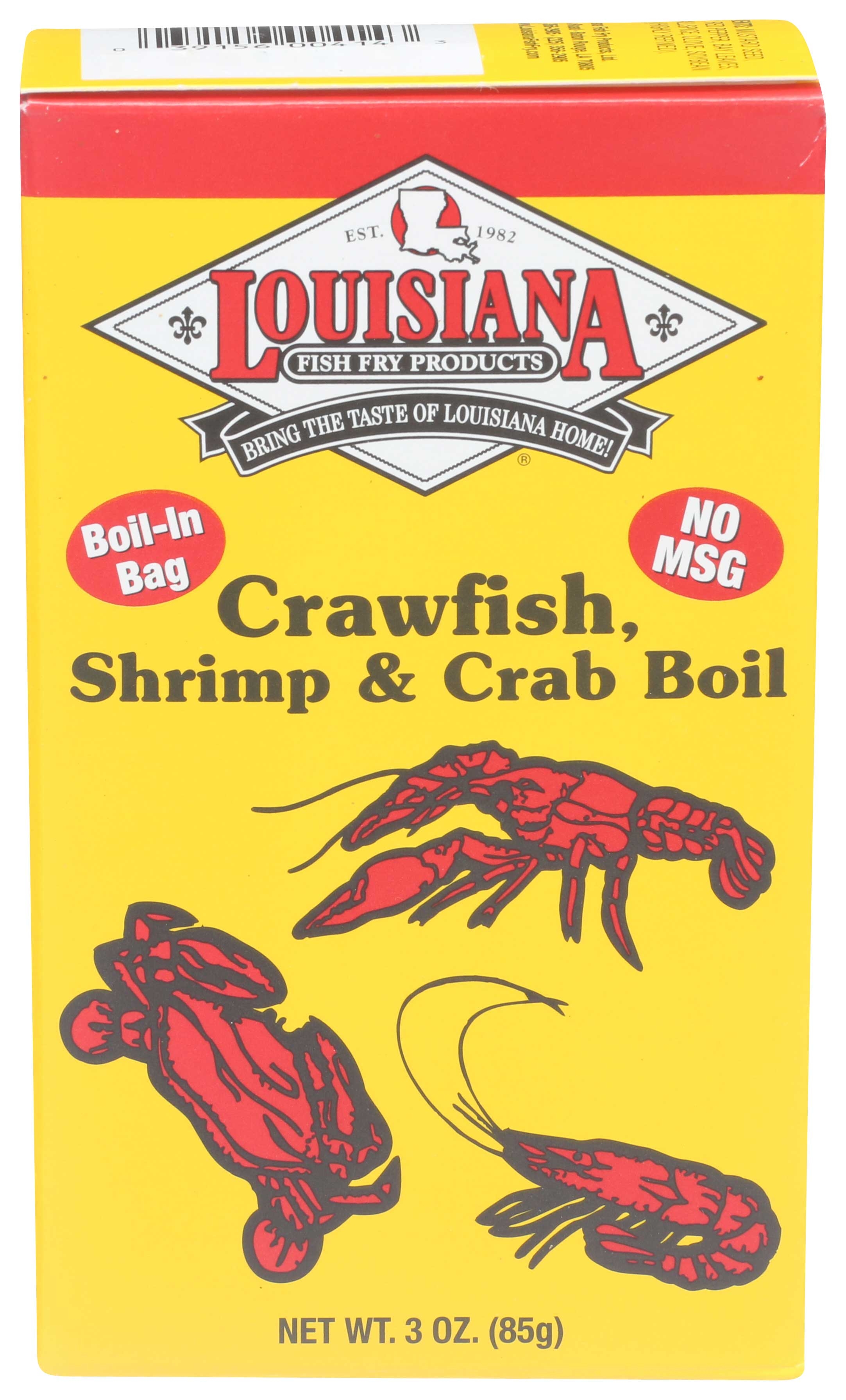 Louisiana Crawfish Shrimp and Crab Boil Seed Bag, 3 Ounce -- 12 per case