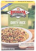Louisiana Cajun Dirty Rice Entree Mix, 8 Ounce -- 6 per case