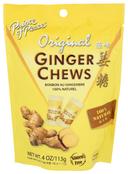 Prince of Peace Original Ginger Chews, 4 Ounce