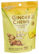 Prince of Peace Lemon Ginger Chews, 4 Ounce -- 12 per case