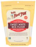 Bobs Red Mill Sweet White Rice Flour, 24 Ounce -- 4 per case