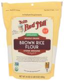 Bobs Red Mill Organic Brown Rice Flour, 24 Ounce -- 4 per case