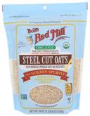 Bobs Red Mill Organic Steel Cut Oats, 24 Ounce -- 4 per case