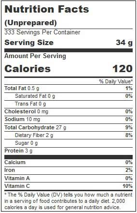 Bob's Red Mill Potato Flour, 25 Pound