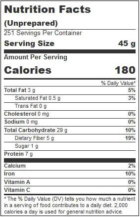 Bob's Red Mill Gluten Free Quick-cooking Rolled Oats, 25 Pound