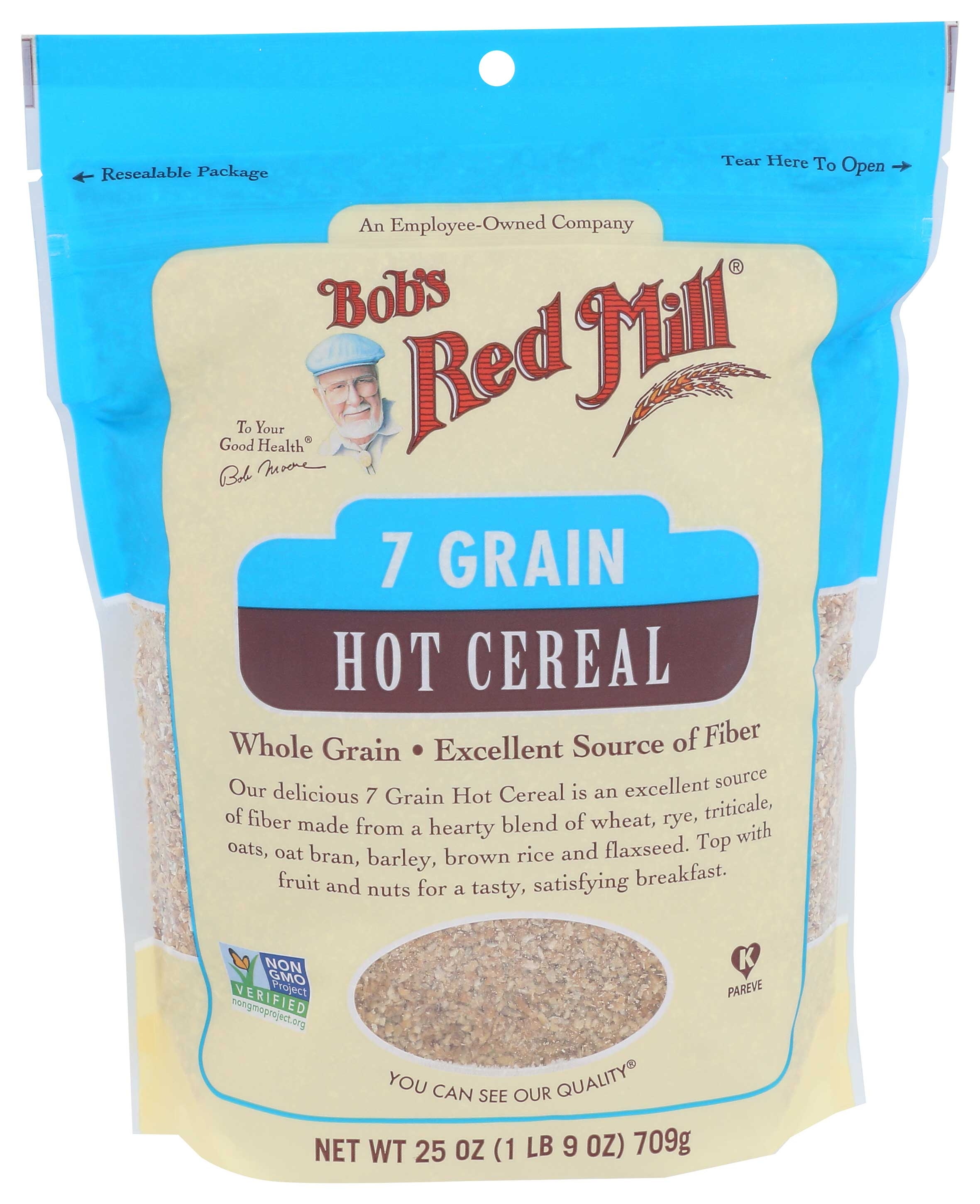 Bobs Red Mill 7 Grain Hot Cereal, 25 Ounce -- 4 per case