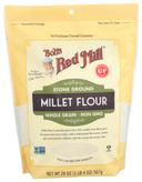 Bobs Red Mill Gluten Free Millet Flour, 20 Ounce -- 4 per case