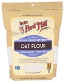 Bobs Red Mill Whole Grain Oat Flour, 20 Ounce -- 4 per case