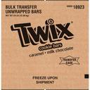 Twix Fun Size Unwrapped Caramel Cookie Candy Bar, 24 Pound.
