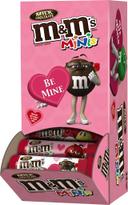 M and Ms Minis Valentines Milk Chocolate Candy, 1.08 Ounce Tubes -- 144 per case